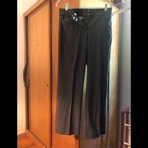 JM grey/black dress pants, slight pattern, size 6